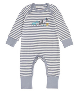 Baby Schlafanzug/- overall *Zebra* GOTS & Fair Trade | Sense Organics - sense-organics