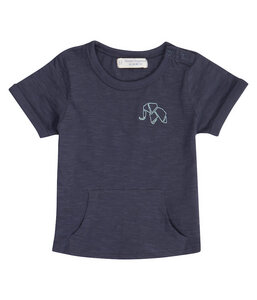 Baby Shirt *Elephant* Embroidery GOTS & Fair Trade | Sense Organics - sense-organics