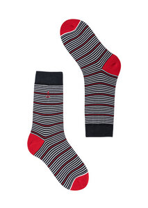 Gestreifte Socken aus Bio Baumwolle bunt | Basic Socks #STRIPES - recolution