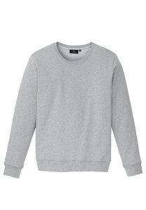 Herren Sweatshirt aus Baumwolle (Bio) grau| Men Casual Sweatshirt NOS - recolution