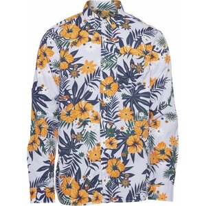 ELDER LS Flower Shirt GOTS - KnowledgeCotton Apparel