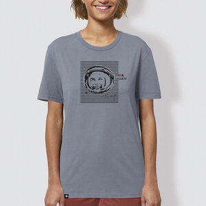 Damen T-Shirt, "Juri", Lava Grey - little kiwi