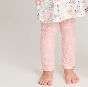 Leggings "Kuller Peach Rose" aus Bio-Baumwolle - Cheeky Apple