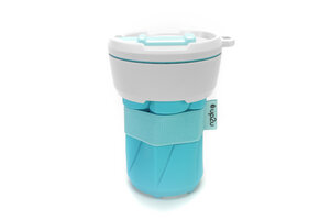 Ready2Go Bundle mit faltbarem Kaffeebecher + Tasche aus Papier + Bändern - up2u