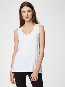 Bamboo Base Layer Singlet-Black - Thought