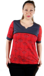 Fairtrade Damen Kurzarmshirt aus Bio-Baumwolle Lilia - NEPALAYA