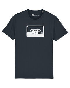 Herren Retro T-Shirt mit C90 Kassette aus 100% Biobaumwolle - ilovemixtapes