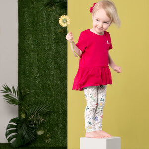Leggings aus Bio Baumwolle "Violet" - Marraine Kids