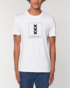 Bio Herren City T-Shirt "Amsterdam - Coordinates" - Human Family