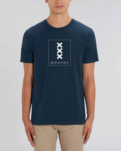 Bio Herren City T-Shirt "Amsterdam - Coordinates" - Human Family