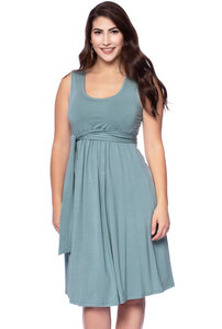 104 elegantes Basic Umstands- & Stillkleid aus TENCEL Modal - Milchshake