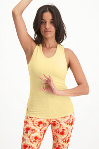 Yoga Top Bliss mit Cut-Outs – Bio-Baumwolle - Urban Goddess