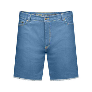 Active Jeans Shorts Lyocell (TENCEL) Recycled Blau - bleed