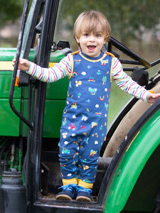 Baby Latzhose Farm Play reine Bio-Baumwolle - Kite Clothing
