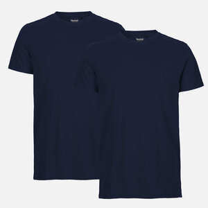 NEUTRAL® Doppelpack Herren Bio Tshirt - Bio Baumwolle - Neutral