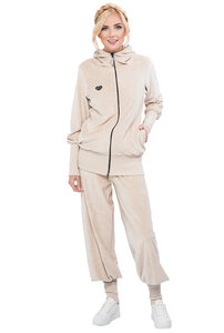 Loungewear Anzug aus kuscheligem Bio Baumwoll-Nicky - Milchshake