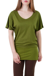 Oversize T-Shirt Gina grün - Ajna