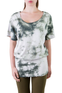 Oversize T-Shirt Gina batik forest - Ajna
