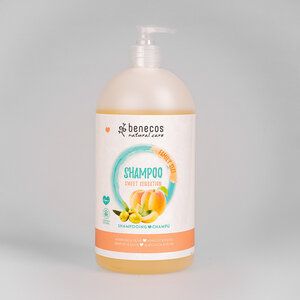 benecos Naturkosmetik - Shampoo - Family Size 950 ml - Aprikose & Olive - benecos
