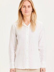 Sage Classic Reg Linen Shirt - KnowledgeCotton Apparel