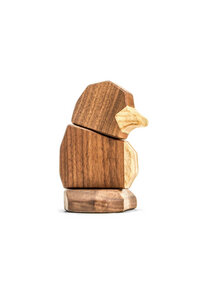 Holzfigur "Baby Pinguin" - FableWood