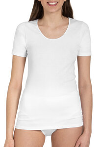 Damen Shirt 1/2 Arm Feinripp 5er Pack - Haasis Bodywear