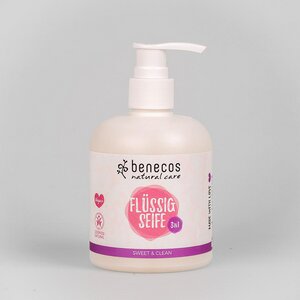 benecos Naturkosmetik - Flüssigseife 3in1 sweet & clean - benecos