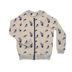 Jacke - JAKARTA aus 100% Biobaumwolle mit Quallenprint - moyo collective