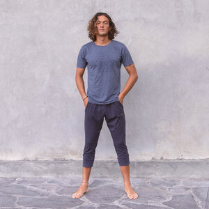 MATTEO - Männer - Print T-Shirt für Yoga aus 100% Biobaumwolle - Jaya