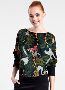 Langarmshirt - Swanja aus Bio Baumwolle - LASALINA