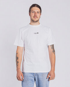 Herren T-Shirt aus Bio-Baumwolle - Logo - weiß - Degree Clothing