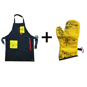 Benefit Bundle mit Grillschürze & Grillhandschuh - Bag to Life