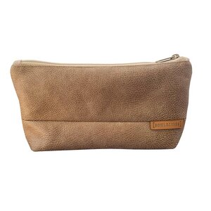 Schminktasche XL aus Lederfaserstoff - BOWLEANIES TASCHEN