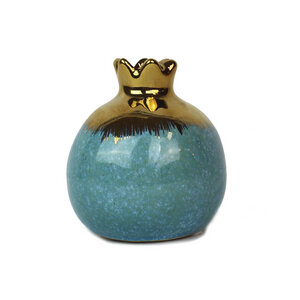 Vase aus Keramik Granatapfel blau - Mitienda Shop