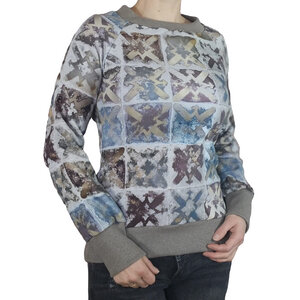 KapOn "Hildegard 51" Pullover Sommersweat Print bio mit oder ohne Kapuze - liebewicht