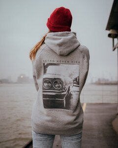 DRIVING A CLASSIC CAR - ORGANIC HOODIE - Hityl