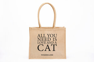 Eco Shopper "All you need is love...and a cat" - Treusinn