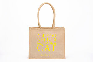 Eco Shopper "All you need is love...and a cat" - Treusinn