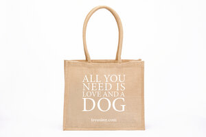 Eco Shopper "All you need is love...and a dog" - Treusinn