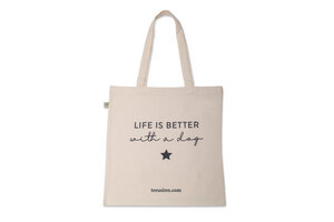 Canvas Shopper "Life is better" - Treusinn