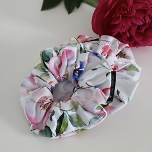 Veganes denkefair Scrunchie, Haargummi Romantik 'JERSEY - denkefair