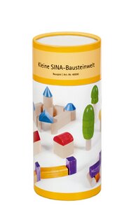 Kleine SINA®-Bausteinwelt, ideal für die Schulung der Feinmotorik ab 3 Jahre - Sina Spielzeug