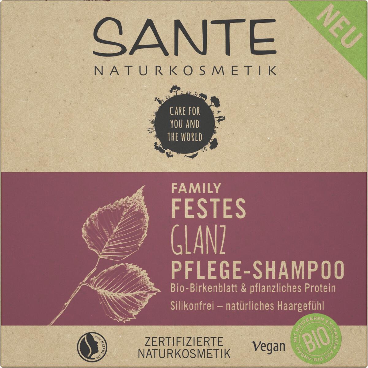 Sante - Festes Shampoo 2in1 | Avocadostore Glanz
