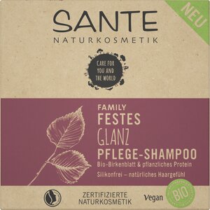 Festes Shampoo 2in1 Glanz - Sante