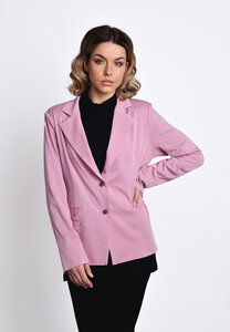 Blazer, Longblazer tailliert rosa - SinWeaver alternative fashion