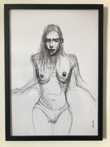 Kunstwerk "nude" Gemälde Einzelstück Unikat - ARTlistic