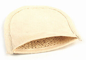 Peeling-Handschuh aus Brennnessel Faser - El Puente