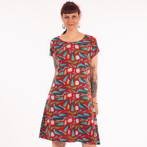 Damen Kleid aus Lenzing Ecovero Viskose "Dobrila" - Chapati Design