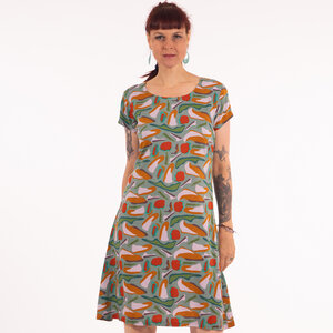 Damen Kleid aus Lenzing Ecovero Viskose "Dobrila" - Chapati Design