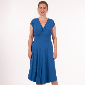 Kleid "Dorentina" aus Bio Baumwoll Jersey D-041 - Chapati Design